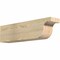 Ekena Millwork Del Monte Rough Sawn Rafter Tail, Douglas Fir, 6"W x 8"H x 32"L RFT06X08X32DEL00RDF - alternate 1